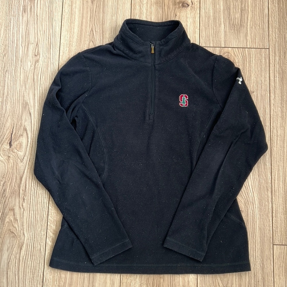Stanford University Under Armour Quarter Zip Fleece